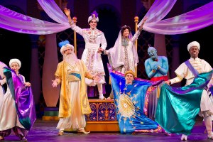 Cast of Disney's Aladdin on Disney Fantasy